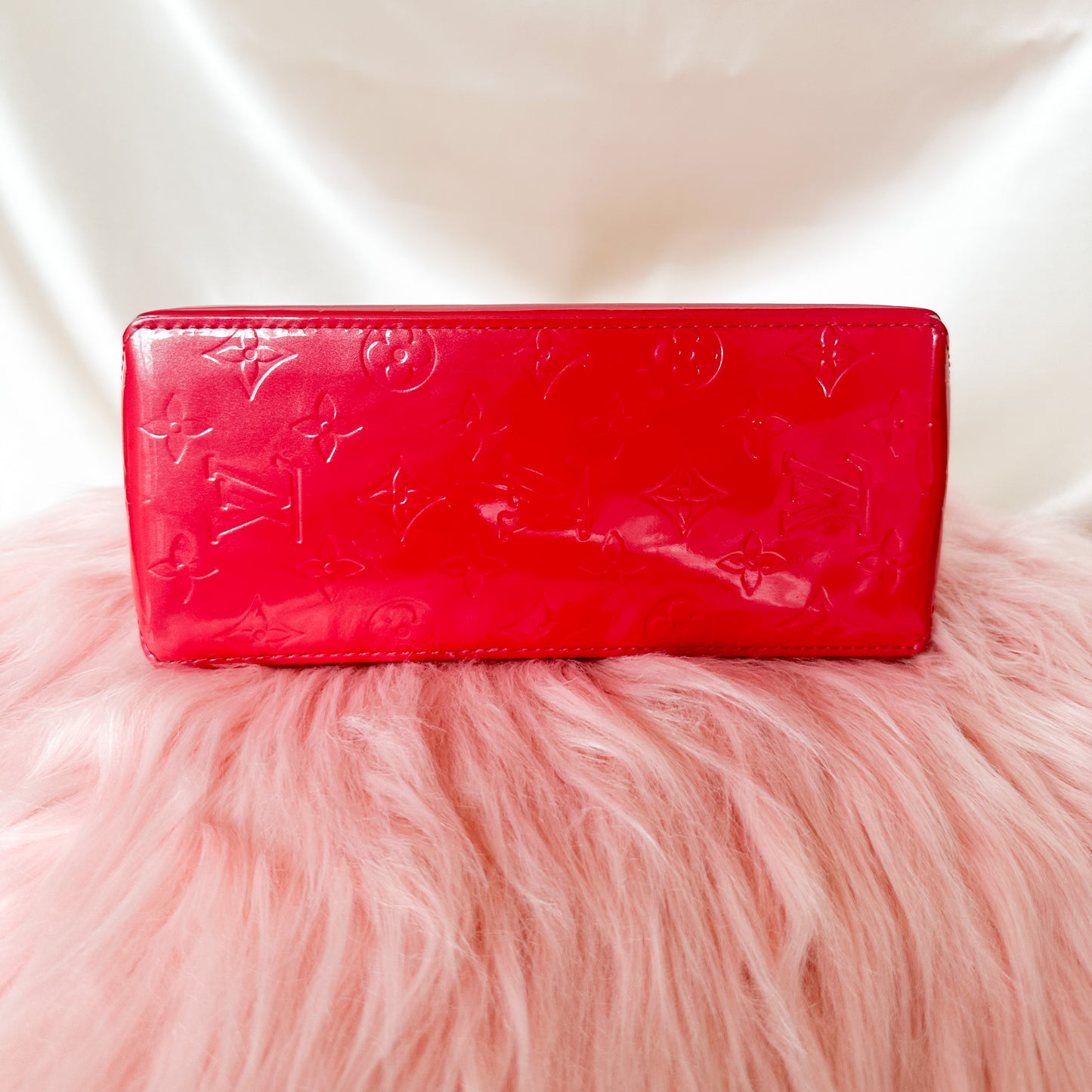 Louis Vuitton Vintage Vernis Reade PM Fuchsia Tote