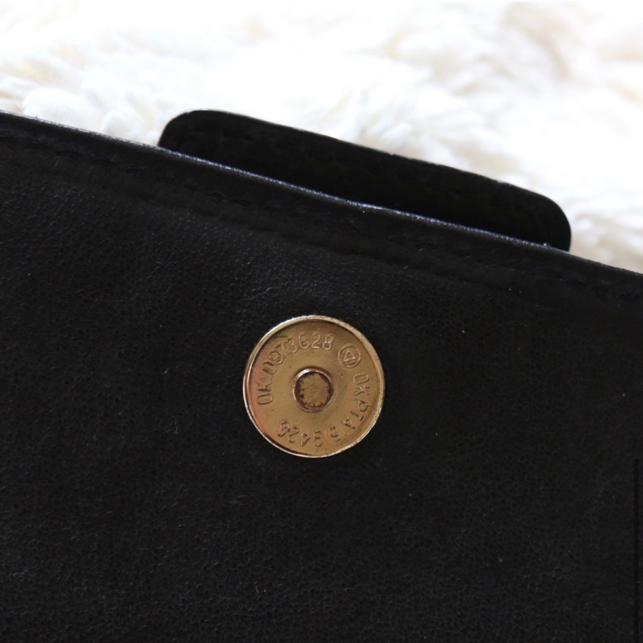 Michael Kors Black Leather Clutch