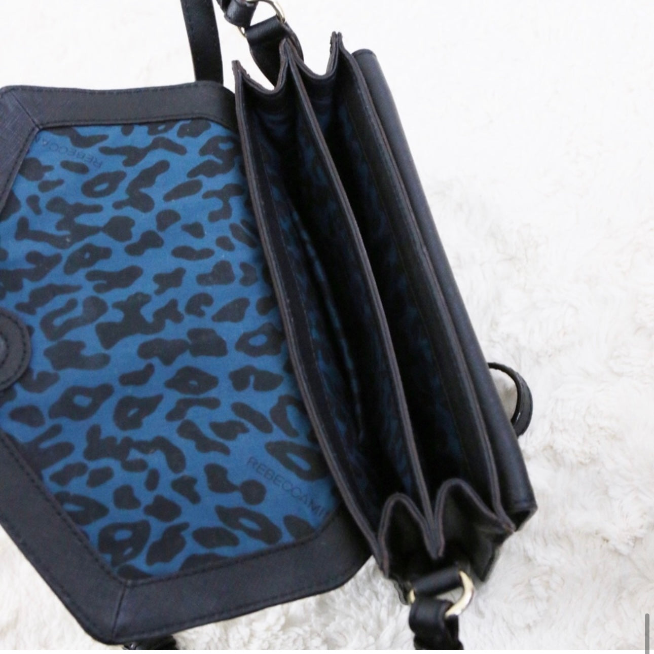 Rebecca Minkoff Black Shoulder Flap Bag