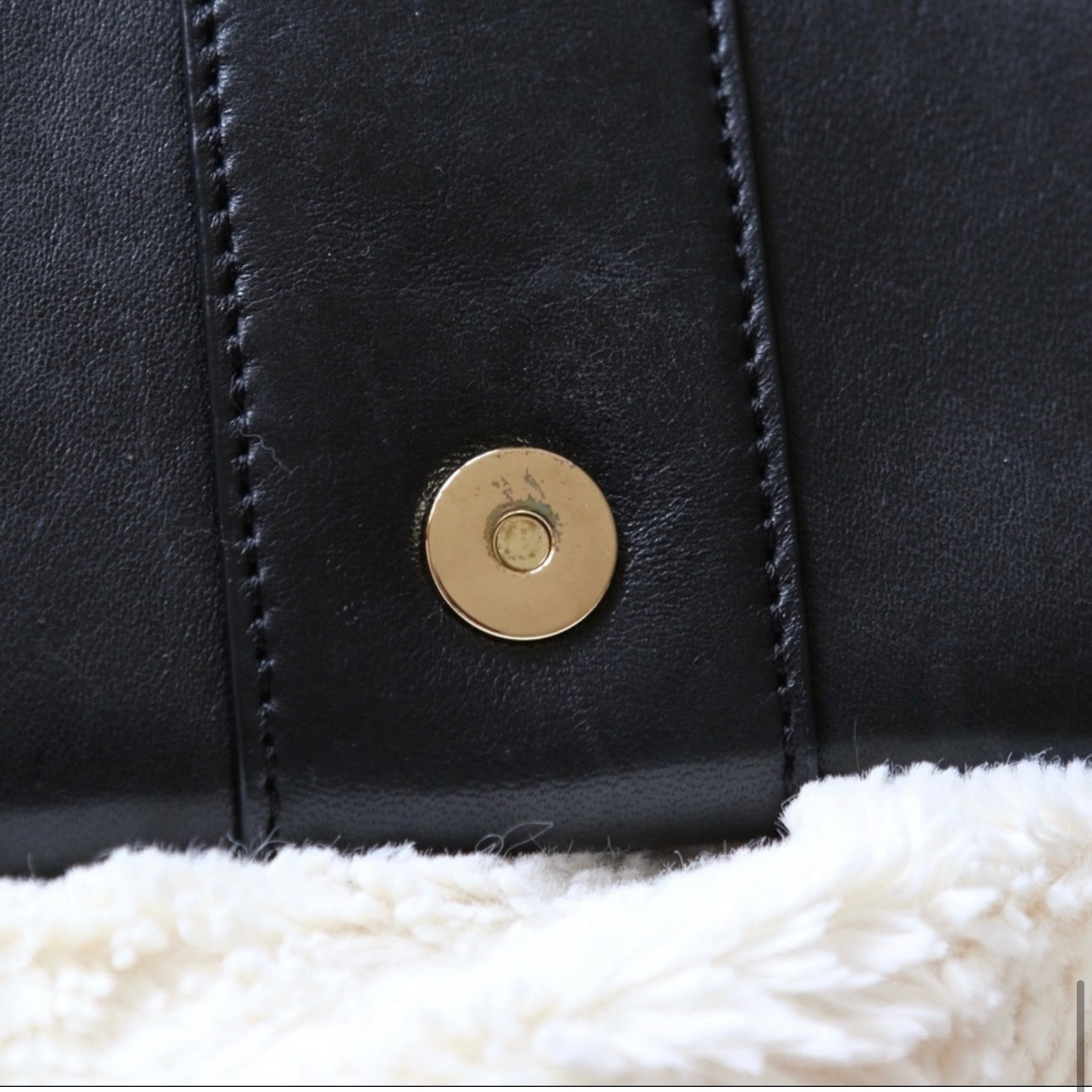 Michael Kors Black Leather Clutch