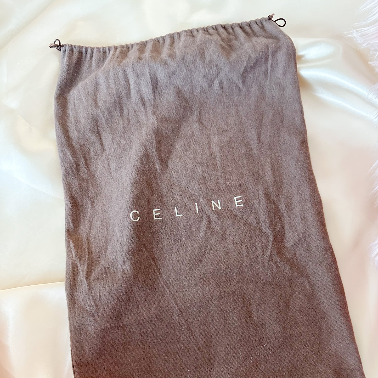 Celine Vintage Canvas Macadam Tote