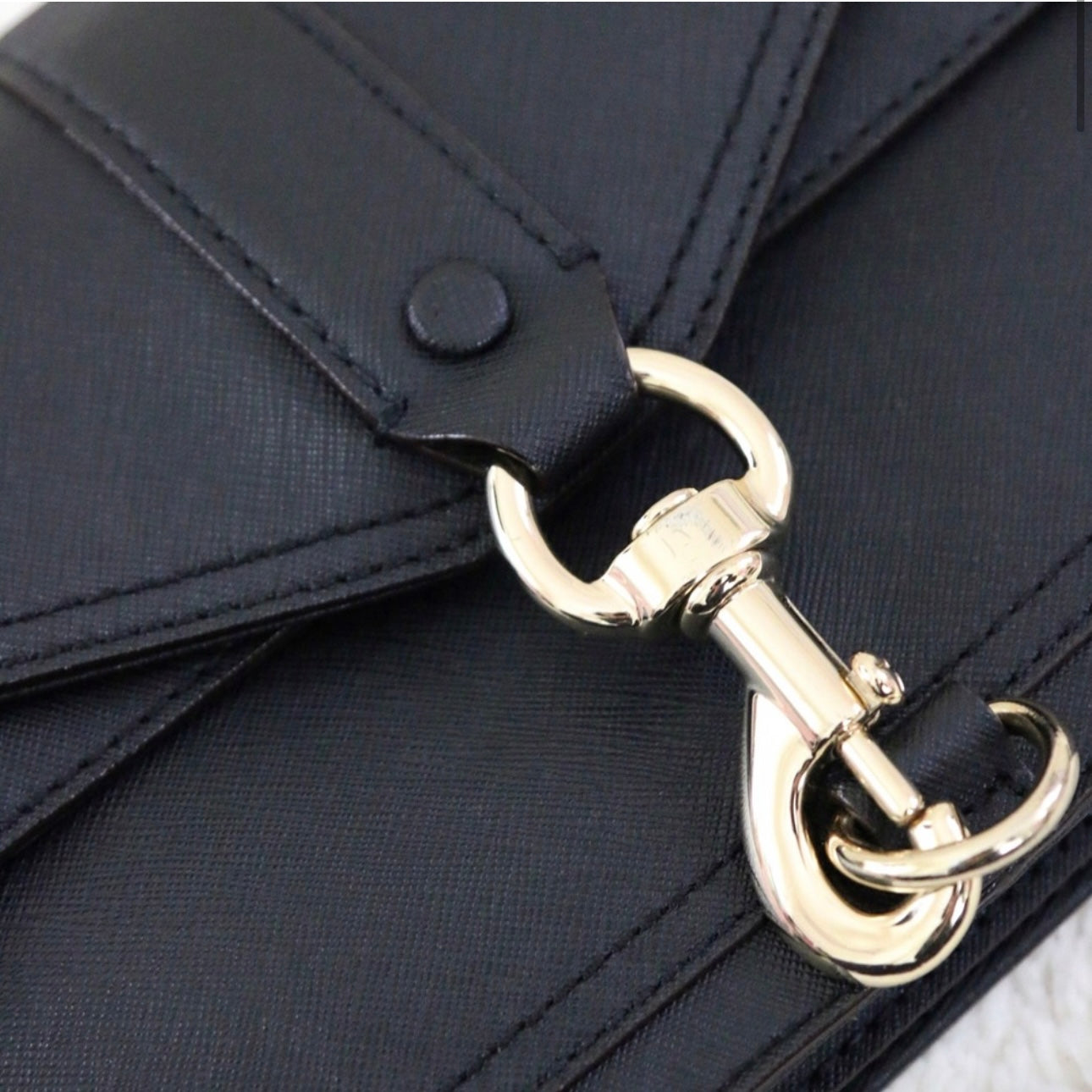 Rebecca Minkoff Black Shoulder Flap Bag