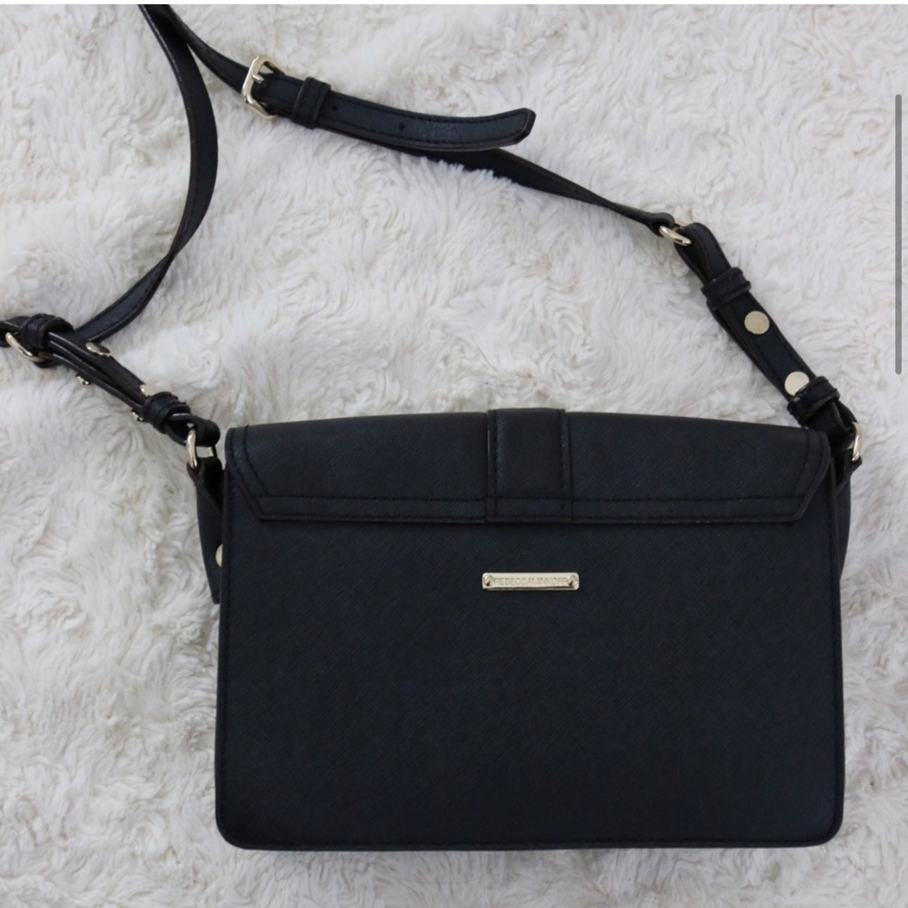 Rebecca Minkoff Black Shoulder Flap Bag