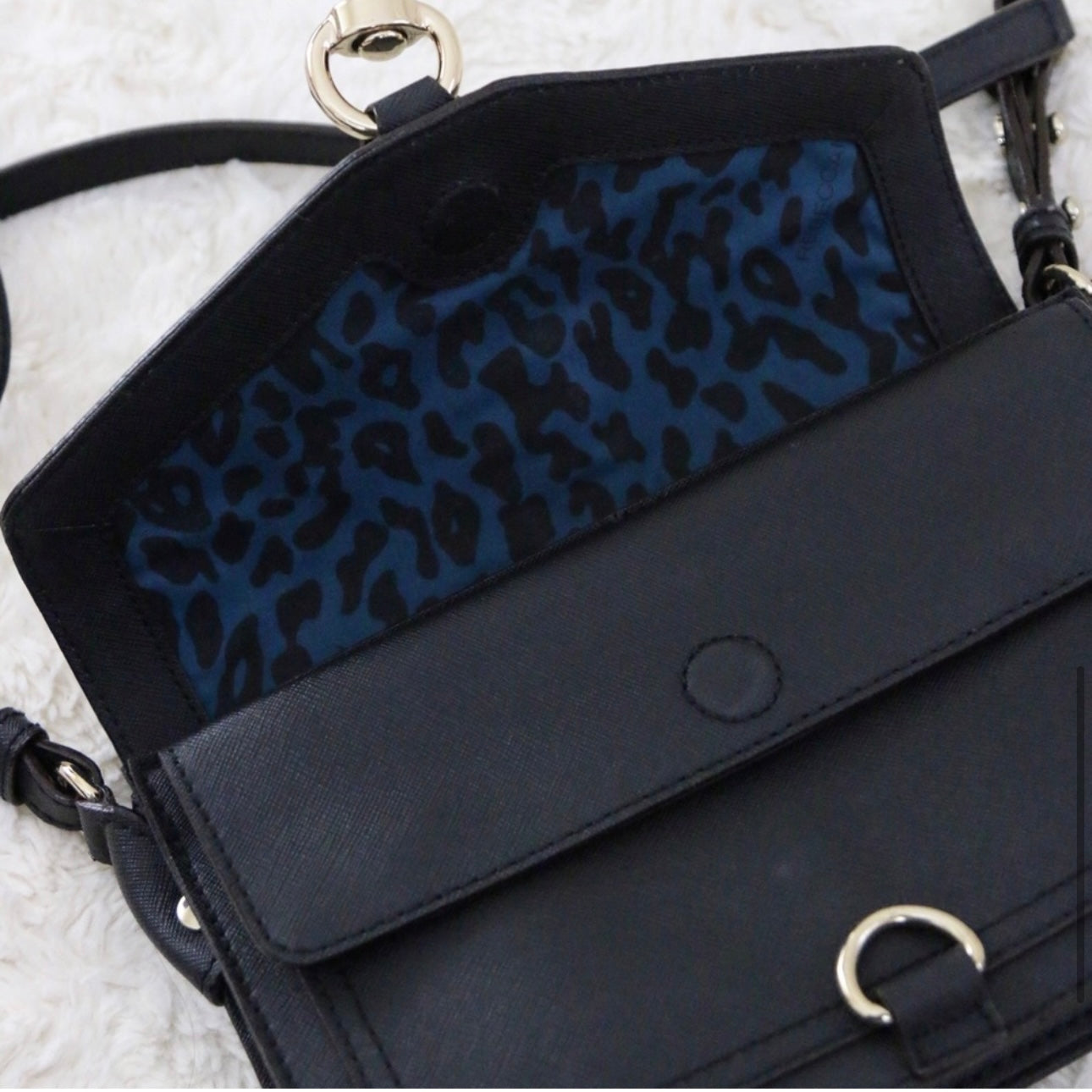 Rebecca Minkoff Black Shoulder Flap Bag