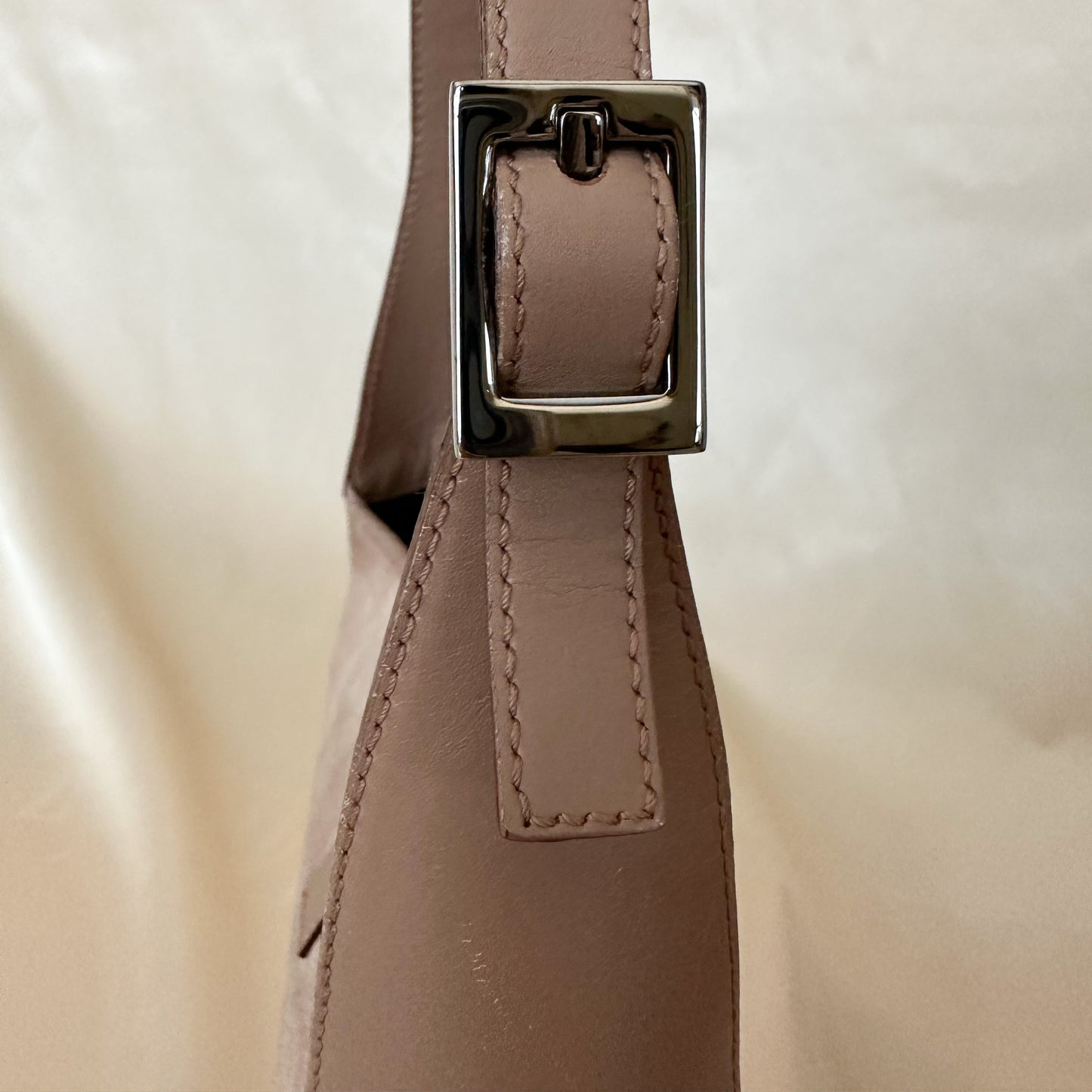 Gucci Vintage Taupe Suede Jackie Shoulder Bag