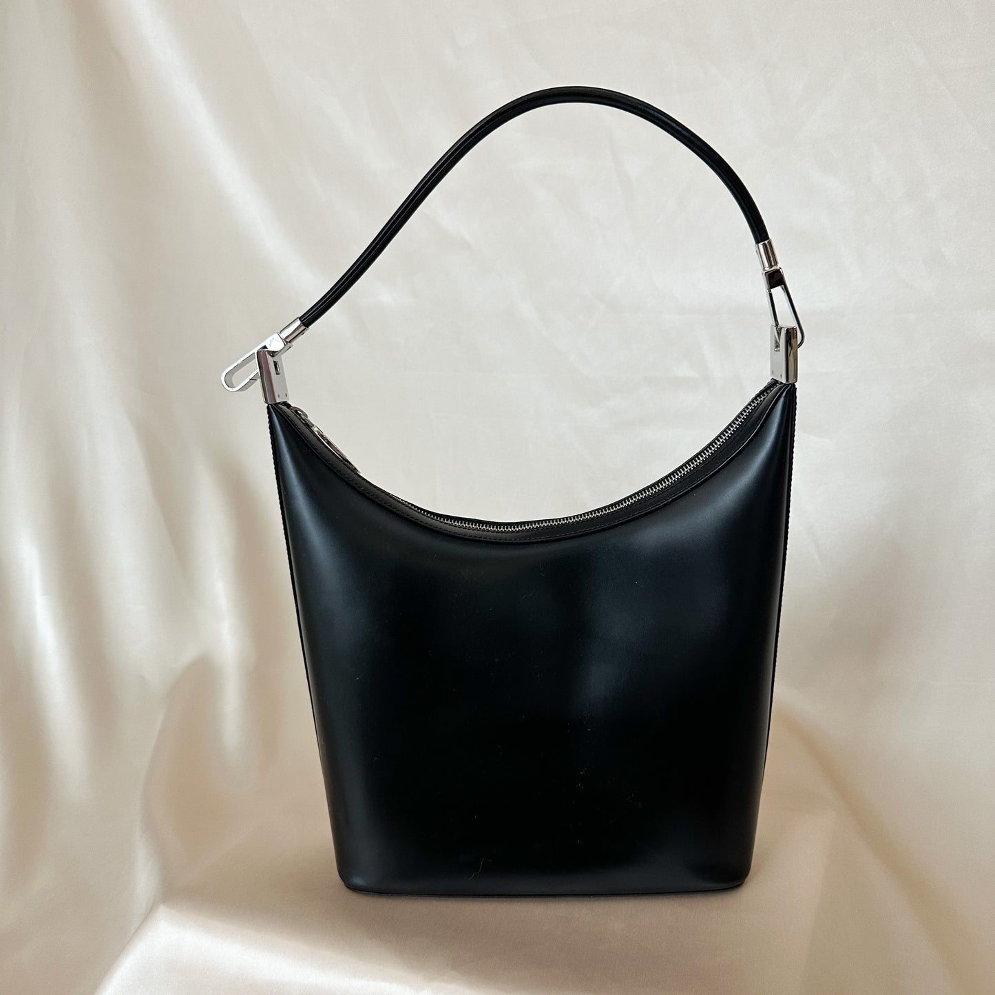 Gucci Black Leather Shoulder Bag