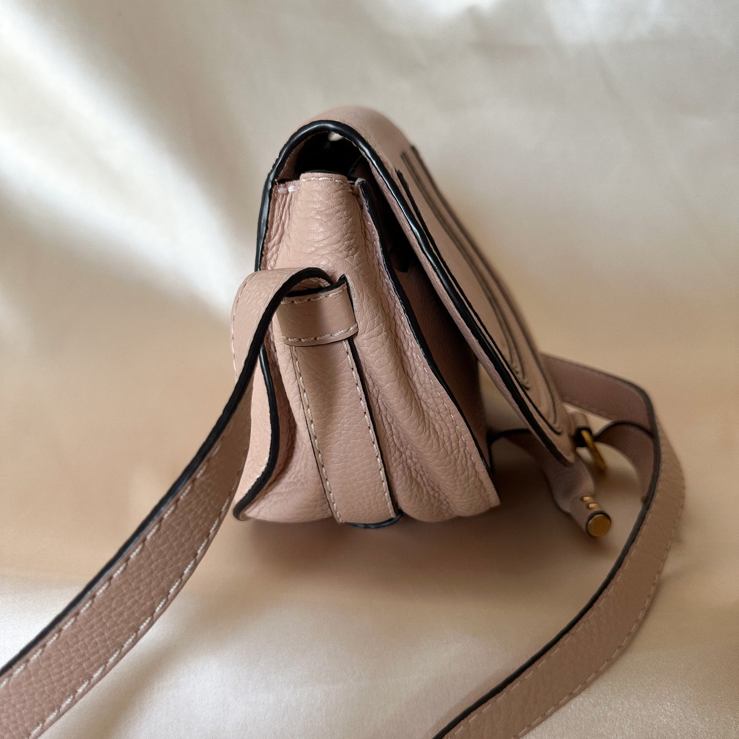 Chloé Mini Marcie Crossbody Light Pink