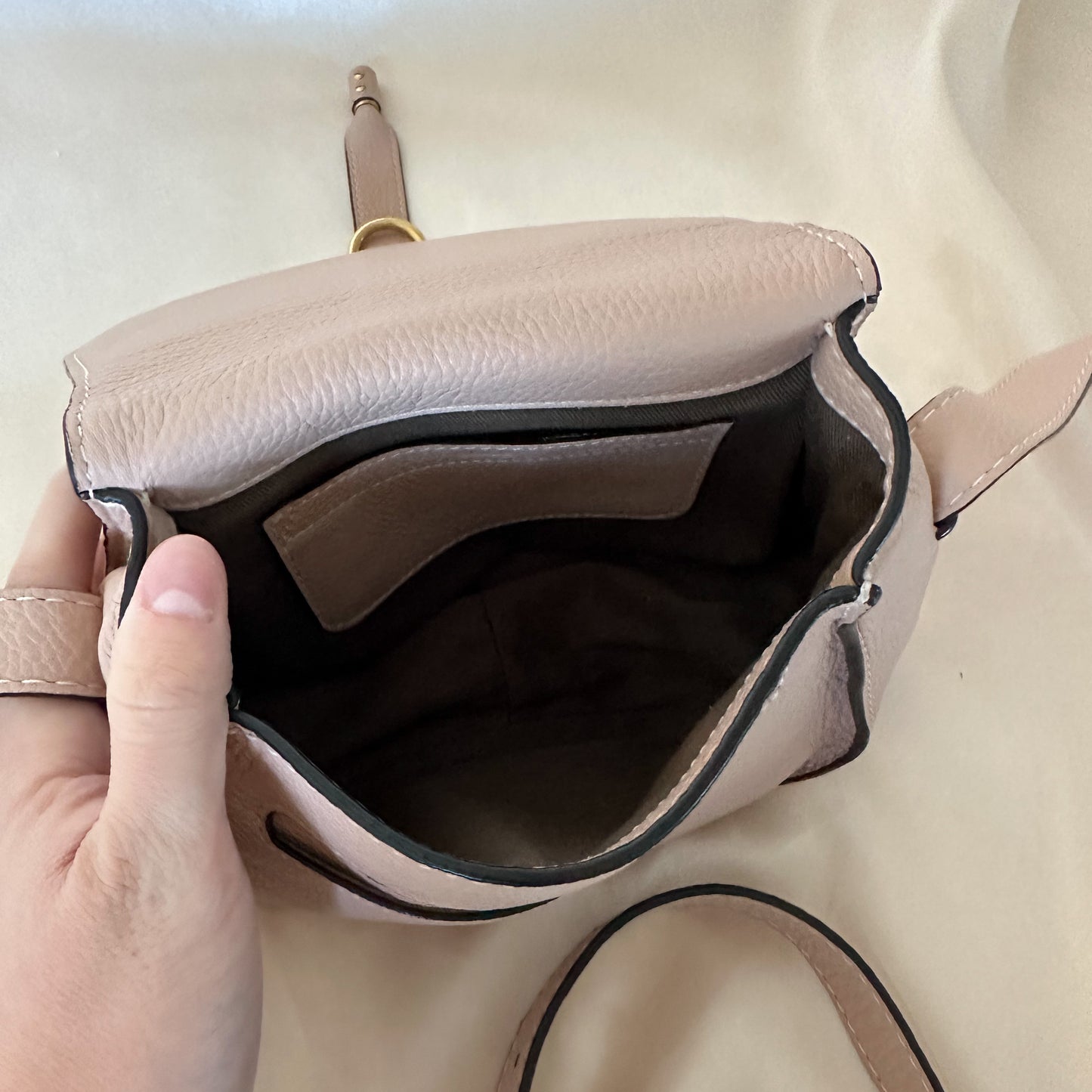 Chloé Mini Marcie Crossbody Light Pink