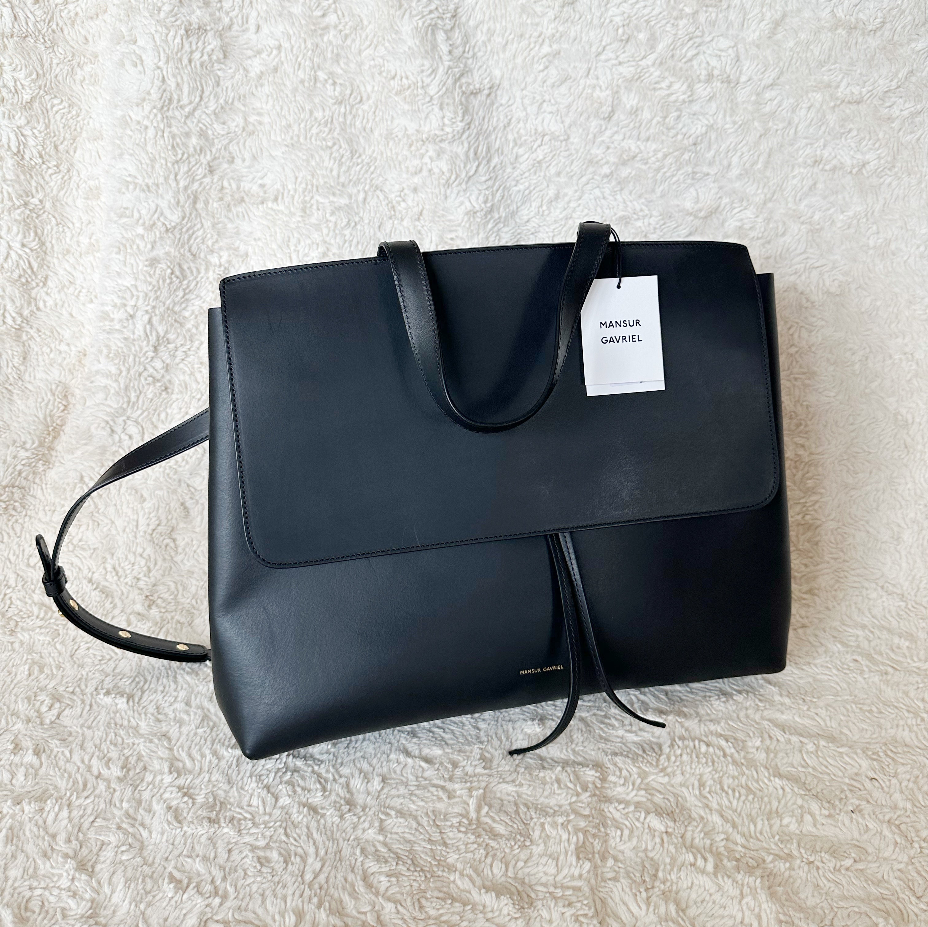 Mansur gavriel discount vegetable tanned leather